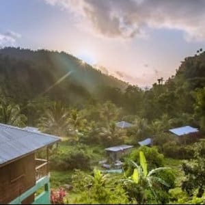 Dominica Eco Lodges 3 Rivers Eco Lodge Mountain View