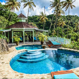 Saint Lucia Eco Lodges Fond Doux Resort Plantation Swimming pool