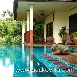 Thailand Eco Lodges Green Gecko Villa Swimming pool