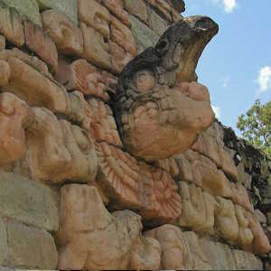Central America Ecotourism - Honduras - Copan ballcourt