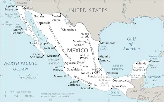 MEXICO MAP