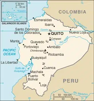 ECUADOR MAP