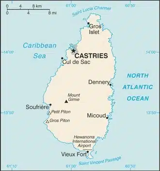 SANTA LUCIA MAP
