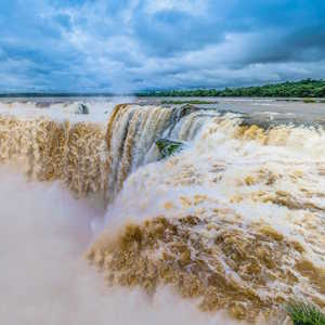 Brazil Destinations Iguazu Devils throat Waterfall