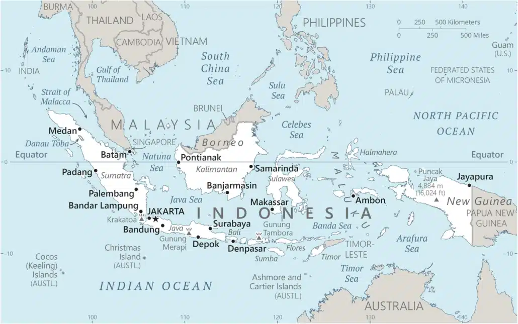 INDONESIA MAP