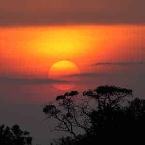 Tanzania Destinations Sunset in Serengeti National Park